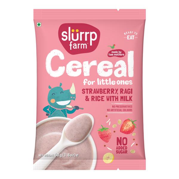 Slurrp Farm Ragi Trial Pack Combo (Pack of 4 x 50g) 200 g - Baby And Infant Supplements