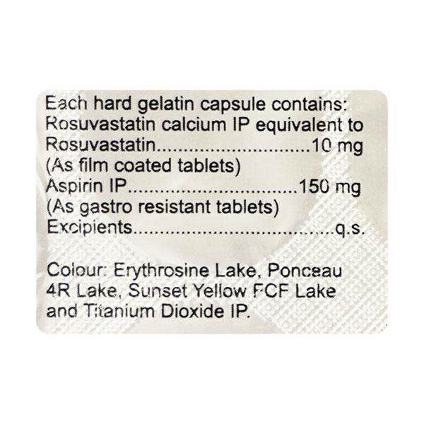 Rosukem A 150mg Capsule 10'S - High Cholesterol-Dys