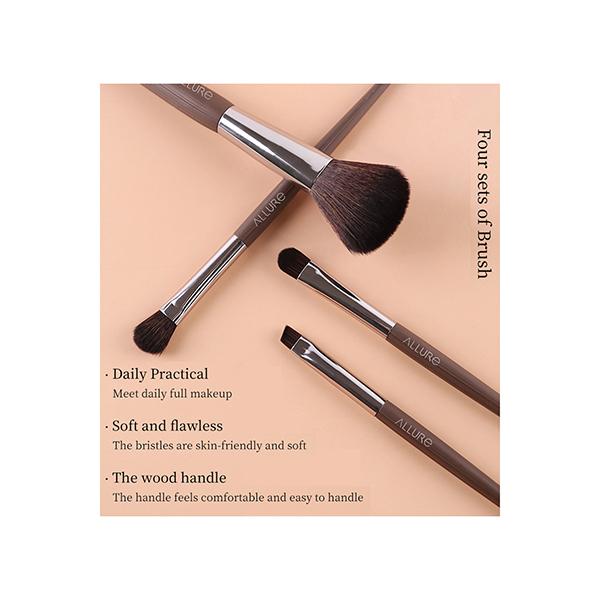 Allure Makeup Brush Choco 4's - Face Brush