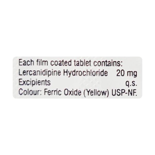 Lotensyl 20mg Tablet 10'S - Hypertension-Cal