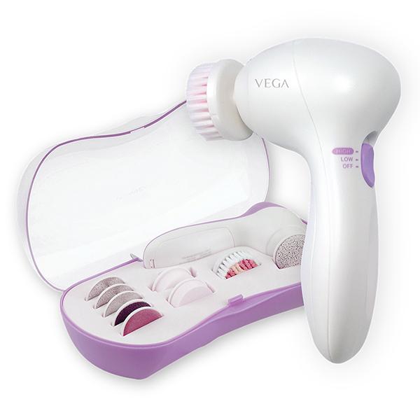 Netmeds | VEGA Smart 9 in 1 Head To Toe Cleaning Set For Pedicure Manicure And Skin & Body Massager (VHCK-01) 1 gm