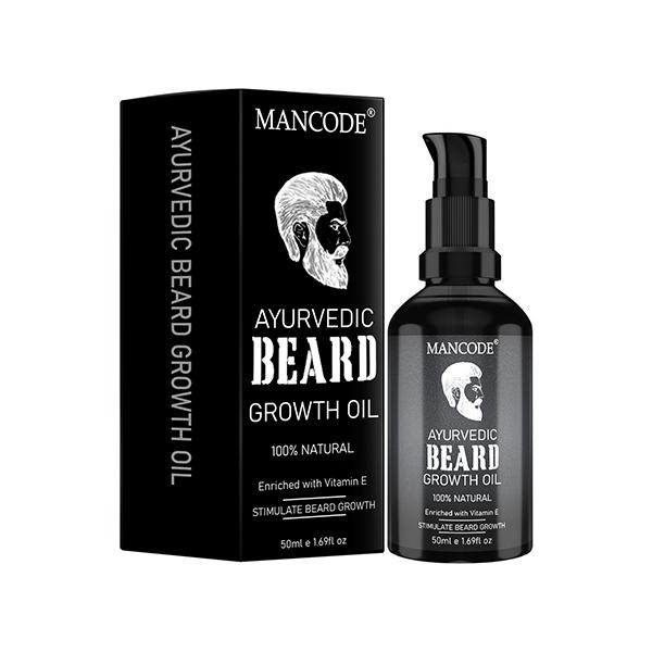 Netmeds | Mancode Ayurvedic Beard Growth Oil 50 ml