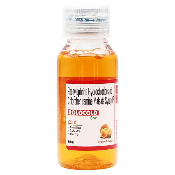 ROLOCOLD ORANGE FLAVOUR Syrup 60ml - Cough And Cold-Cou
