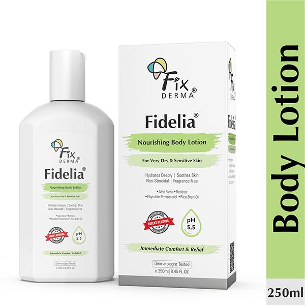 Netmeds | Fixderma Fidelia Nourishing Body Lotion, and Body 250ml