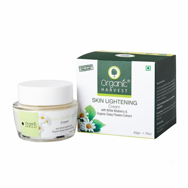 Organic Harvest Skin Lightening Cream 50 gm - Face Creams