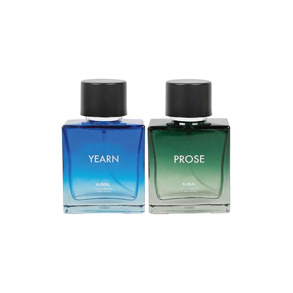 Ajmal Yearn & Prose EDP Pack of 2 200 ml - Men Perfumes (Edt/Edp)