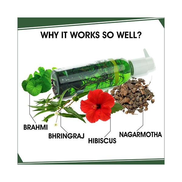 Urban Yog Ayurvedic Jadibuti Bhringraj Oil For Hair And Skin With Herbs For Thicker Hair 200 gm - Hair Oils