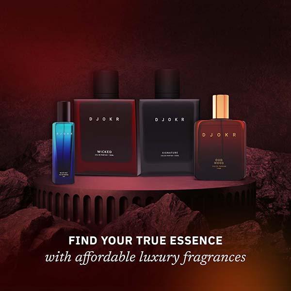 Djokr Wicked Perfume For Men - Eau De Parfum, Premium Luxury Long Lasting Fragrance Spray 100 ml - Men Perfumes (Edt/Edp)