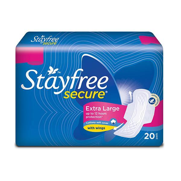 Stayfree Secure Wings (XL) 20's