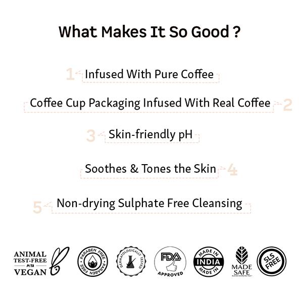 Mcaffeine Naked & Raw Coffee Body Wash 300 ml - Shower Gels & Body Wash