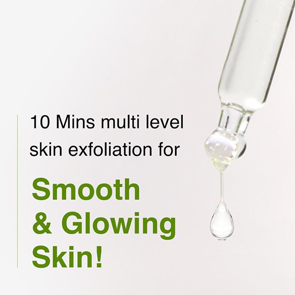 Mcaffeine Green Tea Face Serum With 25% Aha, 2% Bha, 5% Pha 30 ml - Face Serum