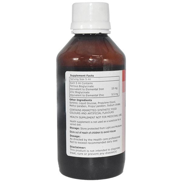Glyzifer NM Syrup 150ml - Supplements-Vam