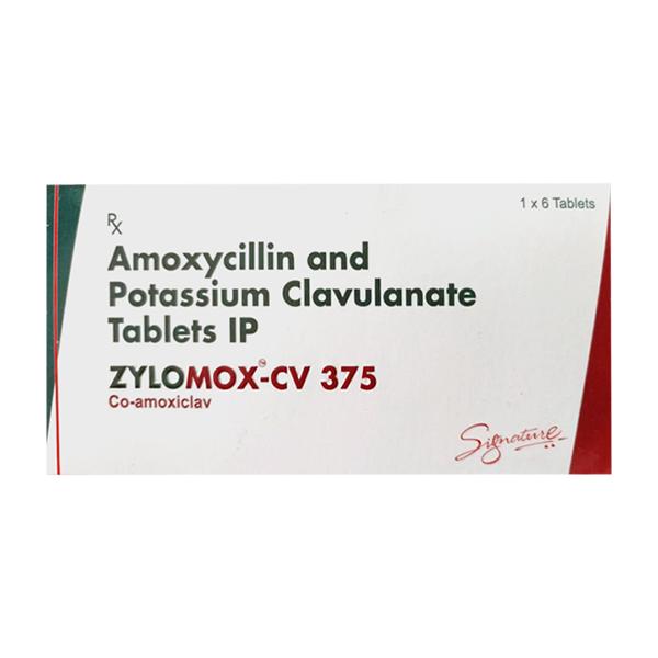 Netmeds | ZYLOMOX CV 375 (VET) Tablet 6's