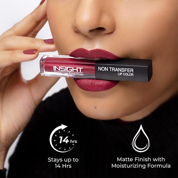 Insight Cosmetics Non-Transfer Lip Colour - Berrires on Ice 4 ml - Liquid Lipsticks