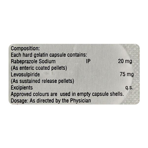 RABILIFE L Capsule 10's - Ulcer/Reflux/Flatulence-GIT