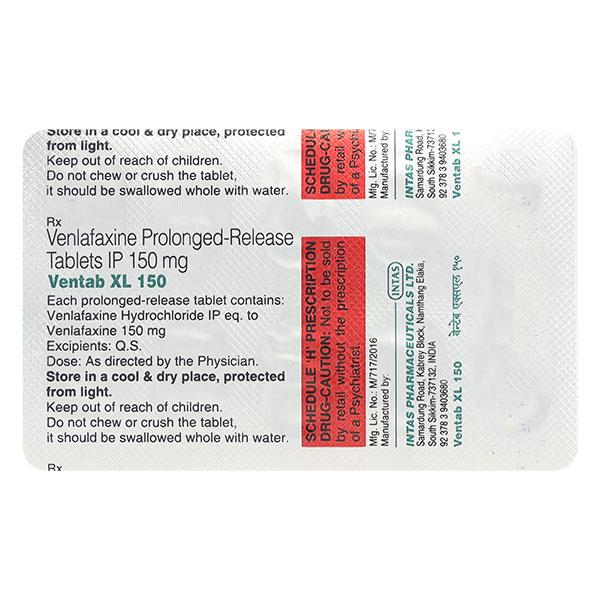 Ventab XL 150mg Tablet 10'S