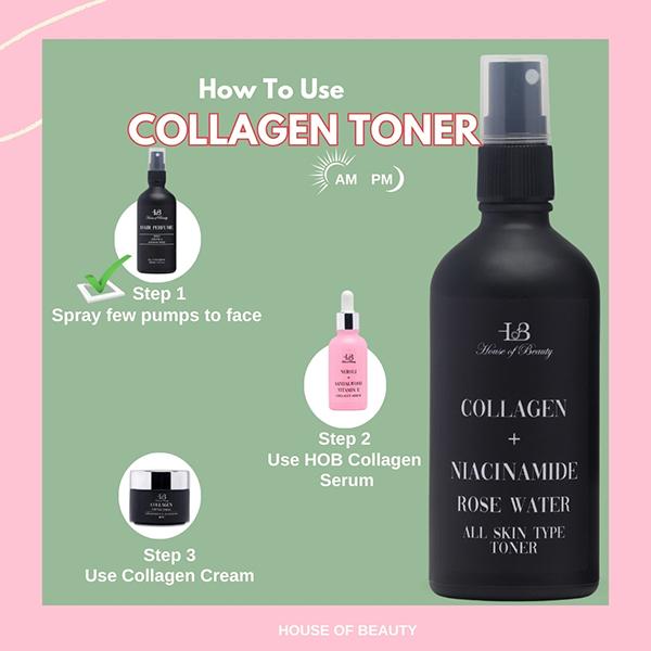 House of Beauty Mature Skin Collagen Toner 100 ml - Toners