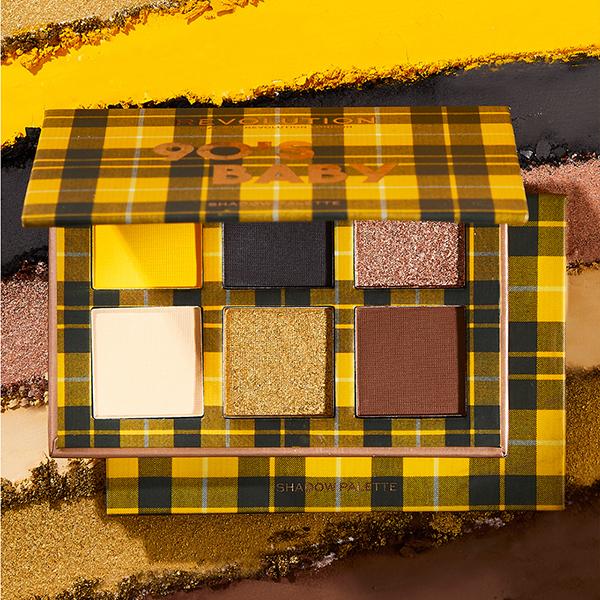 Makeup Revolution Power Eyeshadow Palette 90's Baby 6.6 gm - Eye Shadow Palettes