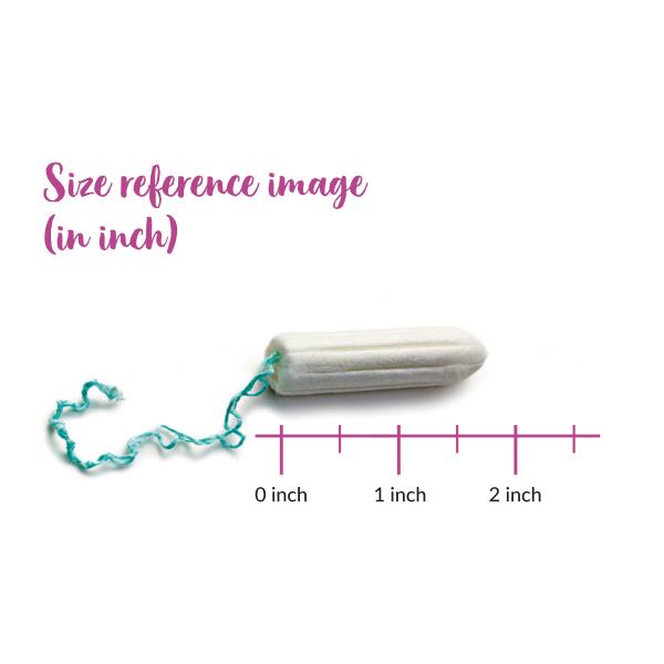 Sirona Now Periods Made Easy Non-Applicator Tampons - Regular Flow 1's - Tampons