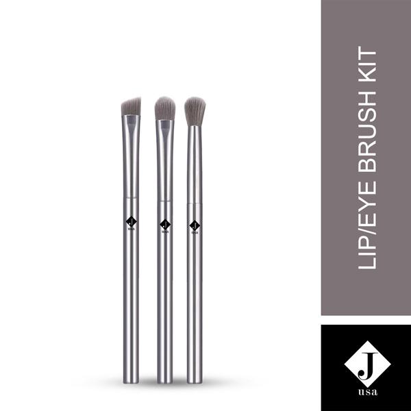 Netmeds | Jaquline USA Lip & Eye Brush kit (set of 3) 1's