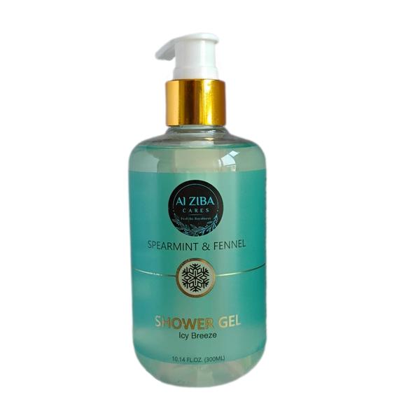Netmeds | Alziba Cares Shower Gel - Spearmint & Fennel 300 ml