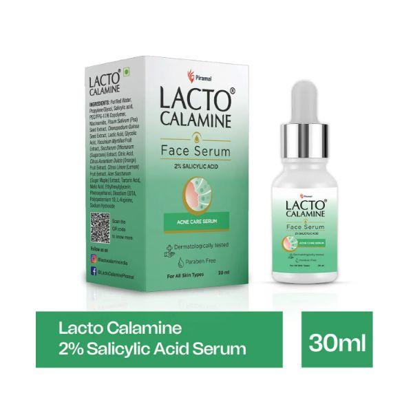 Netmeds | Lacto Calamine 2% Salicylic acid face serum 30ml 1's
