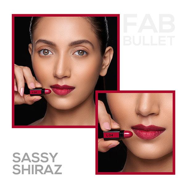 RENEE Fab Bullet L 04 Sassy Shiraz 1.5 gm - Lipsticks