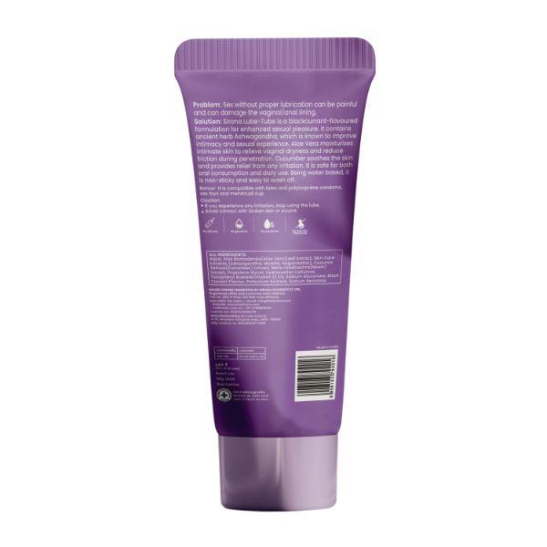 Sirona Glycerine Free Blackcurrent Lubricant Gel for Men & Women 50 ml - Gels