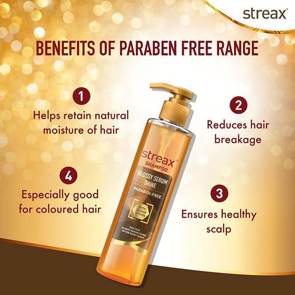 Streax Glossy Serum Shine Shampoo 1's - Shampoos
