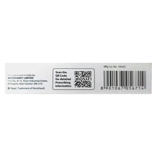 MIQNAF Tablet 6's - Bacterial Infections-Mac