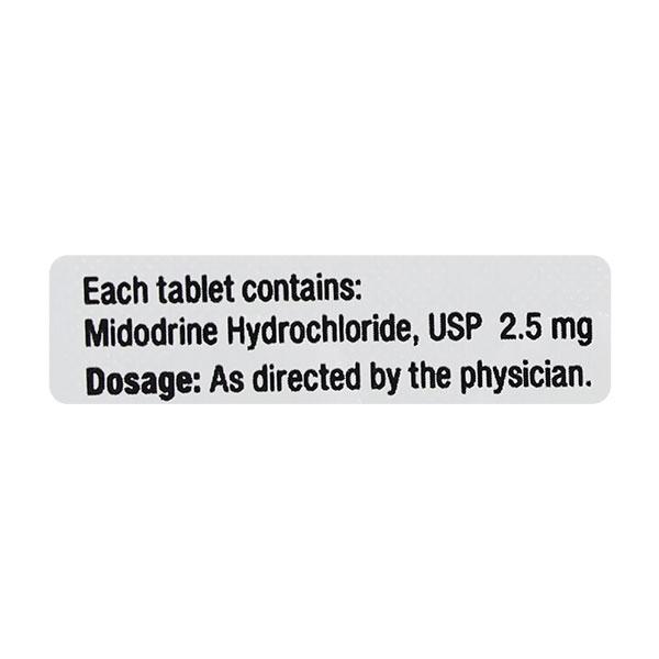 INRAMED 2.5 Tablet 10's - Hypotension-Vas