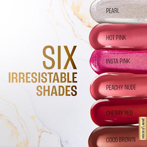 Lakme SuperglowVIT-C Gloss-Cherry RedC3 2.5 ml - Lip Glosses