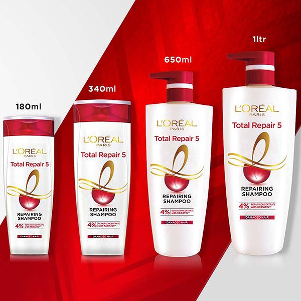 L'Oreal Paris Total Repair 5 Shampoo 180 ML - Shampoos