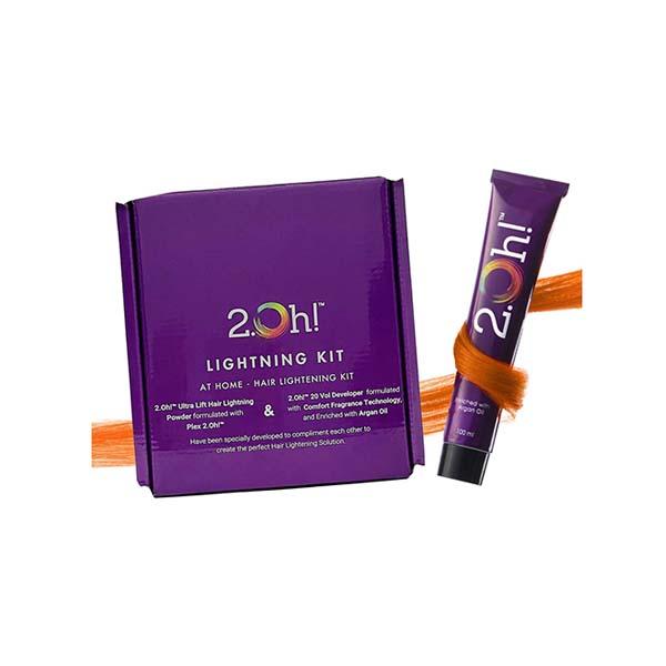 Netmeds | 2.Oh! Semi Permanent Hair Color + Lightning Kit - Orange Combo 1's