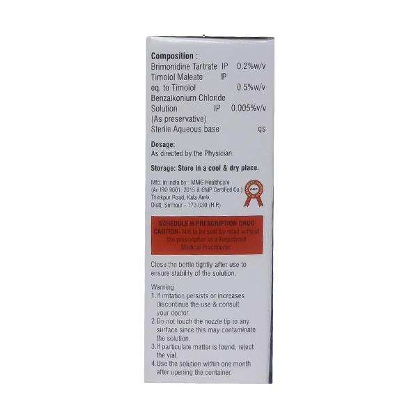 BRIMOVAC T Drops 5ml - Eye conditions-Oph