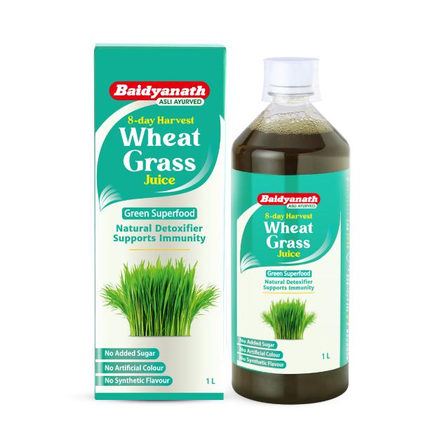 Netmeds | Baidyanath Wheat grass Juice 1 l