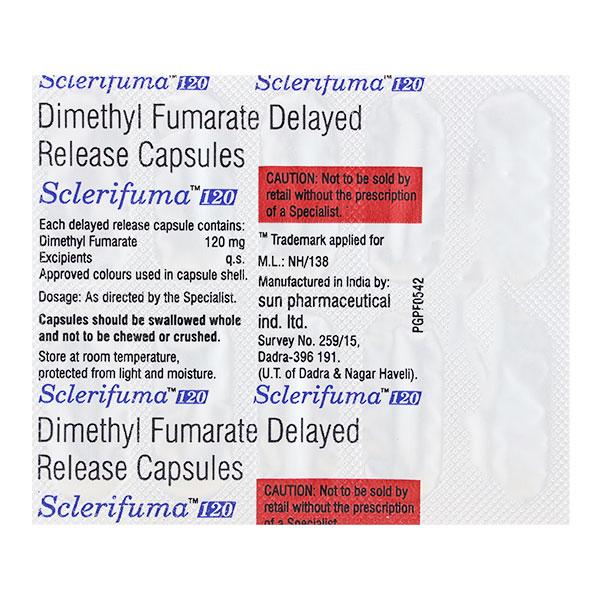 Netmeds | SCLERIFUMA 120 Capsule 10's