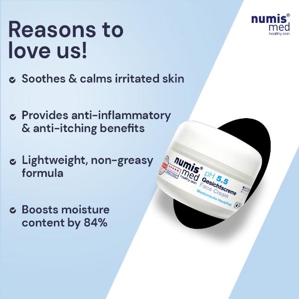Numis Med pH 5.5 Gesichtscreme Face Cream 50 ml - Face Creams