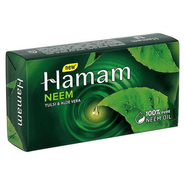 Hamam Neem Tulsi and Aloevera 150 gm - Soaps