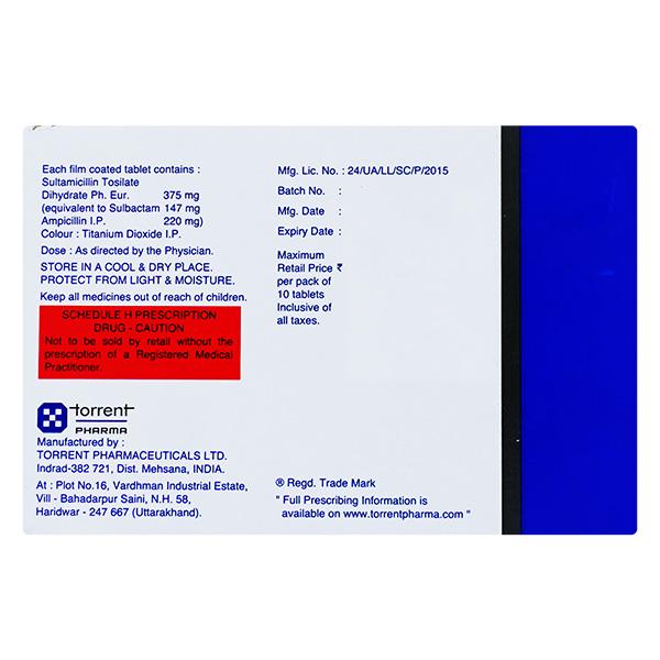 Sulbacin Tablet 10's - Bacterial Infections-Pen