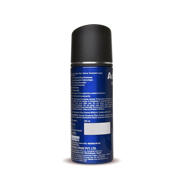 Adigo Man Xtreme Deodorant Spray - Casual 165 ml - Men Deodorants/Roll-Ons
