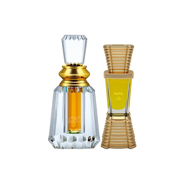 Ajmal Oudh Mukhallat Concentrated Perfume Oil Oriental Oudhy Attar And Selfie Concentrated Perfume Oil Woody Aromatic Attar 16 ml - Deodorants/Roll-Ons