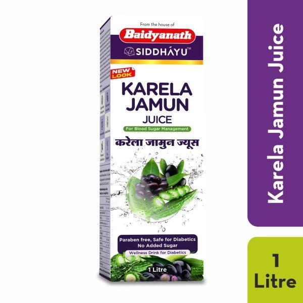 Baidyanath Karela Jamun Juice 1000 ml - Ayurvedic Juices