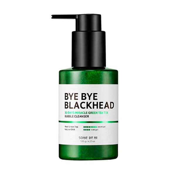 SOME BY MI BYE BYE BLACKHEAD 30 DAYS MIRACLE GREEN TEA TOX BUBBLE CLEANSER 120 gm