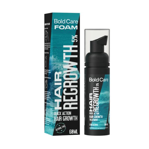 Netmeds | Bold Care 5% Topical Foam - Hair Regrowth Solution 60 ml