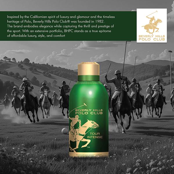 Beverly Hills Polo Club Prestige Parfum Body Spray - Tour Intense 300 ml - Men Deodorants/Roll-Ons
