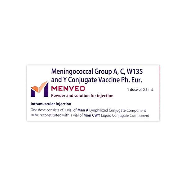 MENVEO VACCINE Injection 0.5ml - Vaccines