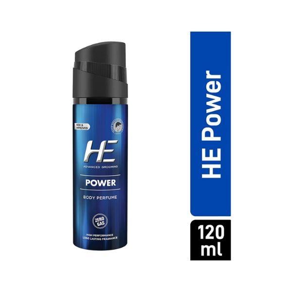 Netmeds | Emami HE Advanced Grooming Power Body Perfume 120 ml
