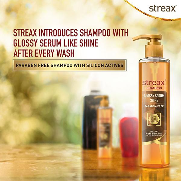 Streax Glossy Serum Shine Shampoo 1's - Shampoos