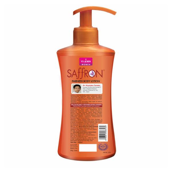 Vi-John Saffron Fairness Body Lotion Combo - Pack of 6 x 250 ml - Lotions & Creams